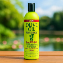 Charger l&#39;image dans la galerie, ORS Lotion hydratante pour cheveux riche en huile d&#39;olive 1 Litre ORS
