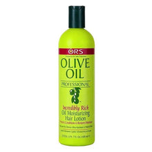 Charger l&#39;image dans la galerie, ORS Lotion hydratante pour cheveux riche en huile d&#39;olive 1 Litre ORS
