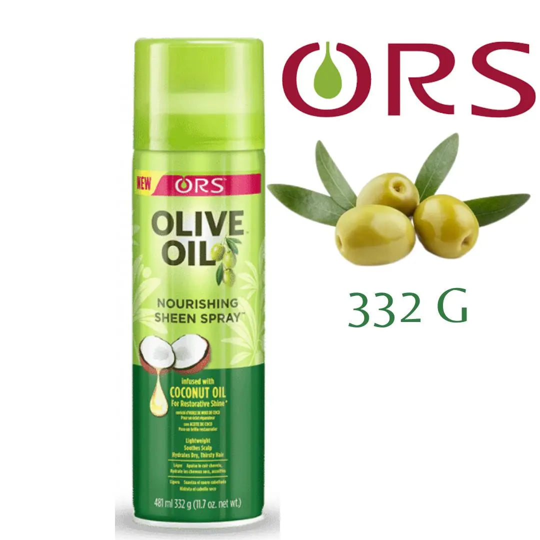 ORS Olive Oil Brillantine Spray enrichie en OLIVE 332G ORS