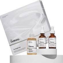 Charger l&#39;image dans la galerie, Ordinary The Bright Set, Incluye Acido Gilólico 7% 100ml, Contorno de ojos Caffeine Solution 5% + EGCG 30 ml y Alpha Arbutin 2% + HA 30 ml THE ORDINARY
