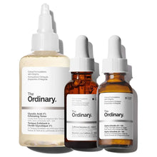 Charger l&#39;image dans la galerie, Ordinary The Bright Set, Incluye Acido Gilólico 7% 100ml, Contorno de ojos Caffeine Solution 5% + EGCG 30 ml y Alpha Arbutin 2% + HA 30 ml THE ORDINARY
