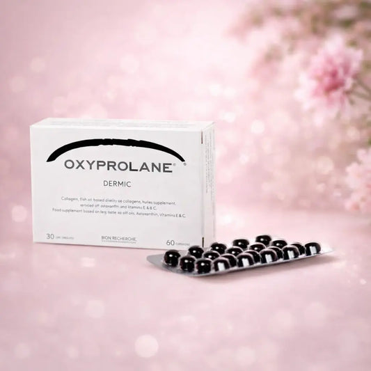 Complément Beauté Peau Oxyprolane Dermic Collagène, Krill & Vitamines C & E — 60 capsules