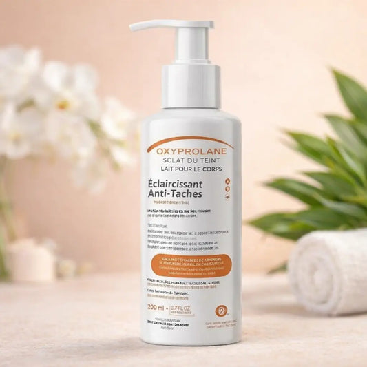 Oxyprolane Éclaircissant Anti-Taches – Lotion Éclat du Teint pour Visage et Corps 500ML