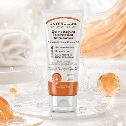 Gel Nettoyant Visage Oxyprolane Éclat du Teint Anti-Taches — 200 ml