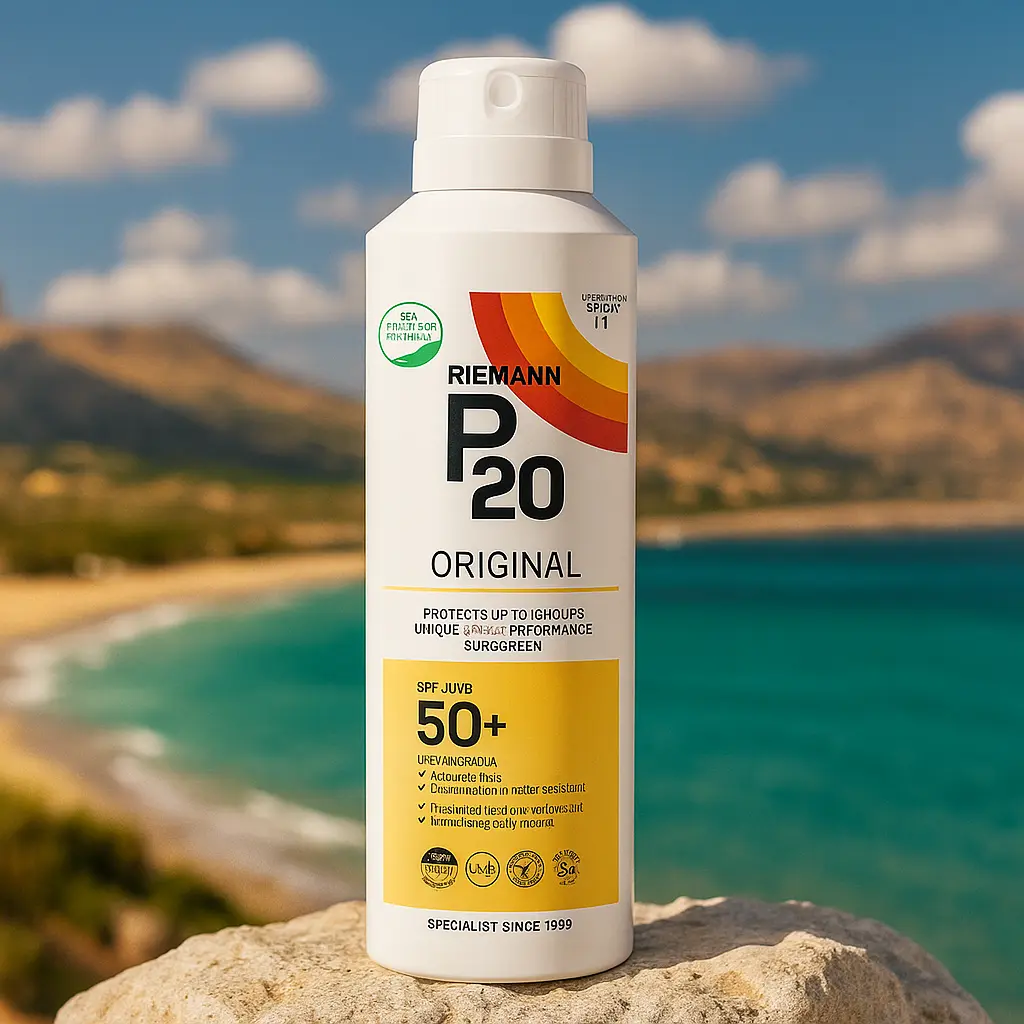 P20 Original Spray Continu SPF50+Plus 150ml Écran Solaire Avancé RIEMANN