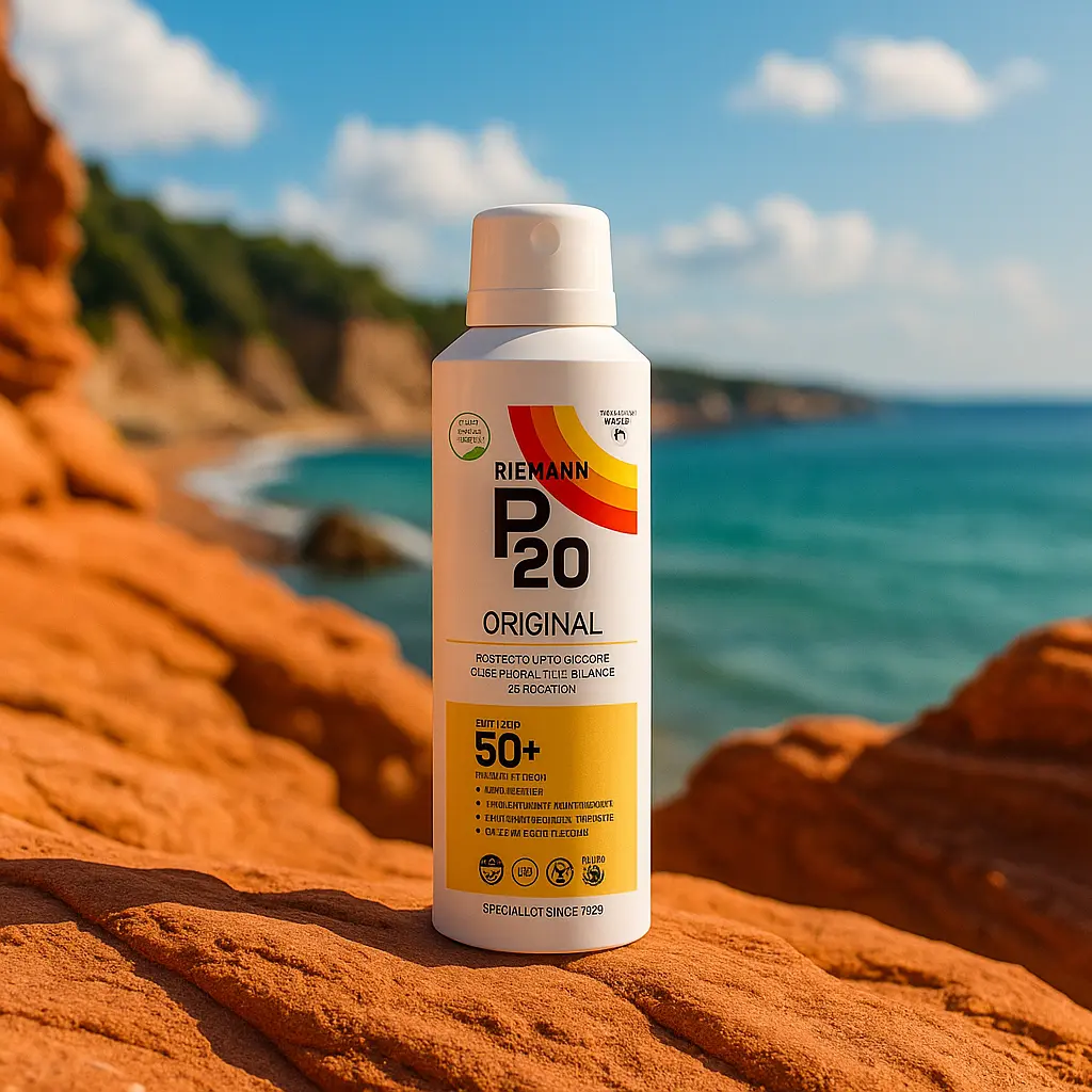 P20 Original Spray Continu SPF50+Plus 150ml Écran Solaire Avancé RIEMANN