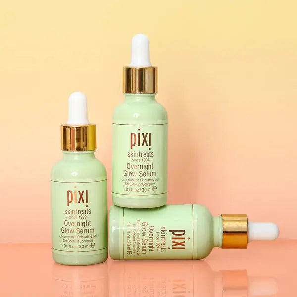 PIXI Overnight glow Sérum éclat de nuit 30 ML 10% d'Acide Glycolique & Aloe Vera PIXI
