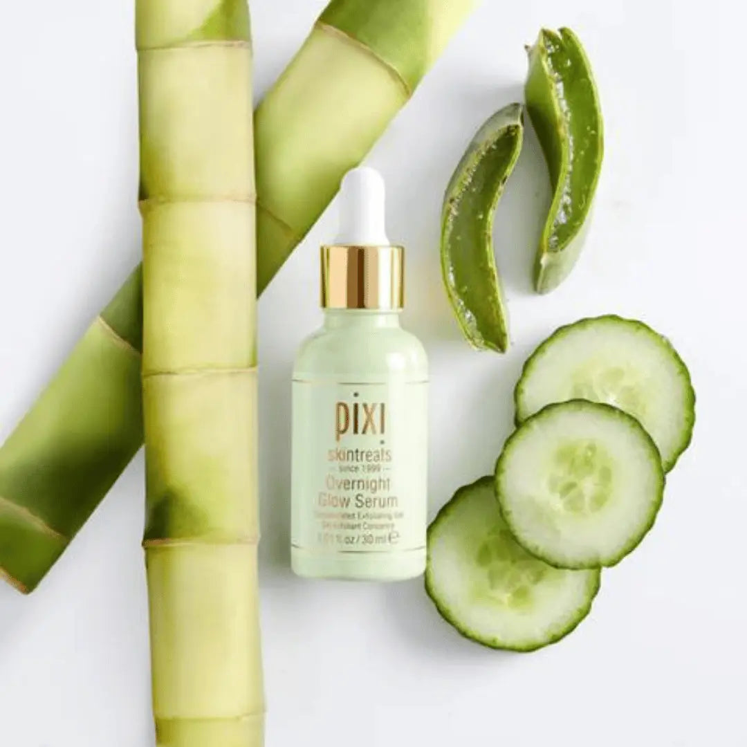 PIXI Overnight glow Sérum éclat de nuit 30 ML 10% d'Acide Glycolique & Aloe Vera PIXI