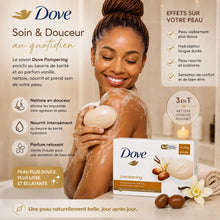 Charger l'image dans la galerie, Pain de Beauté Dove Purely Pampering Karité &amp; Vanille Peaux Sensibles — 2 × 90 g