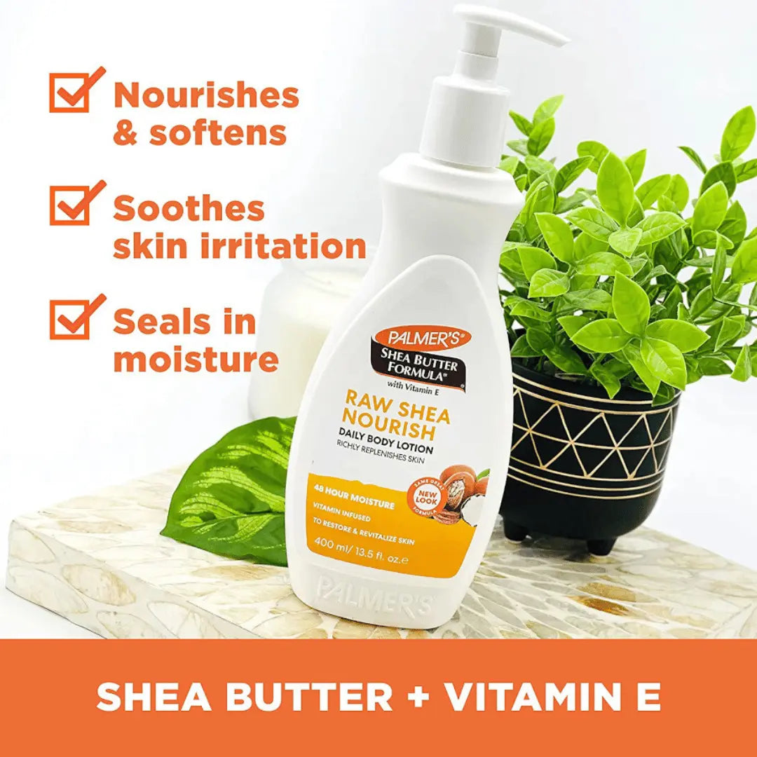 Palmer's Formule au beurre de karité Raw Shea Nourish Body Lotion - 400ml PALMER'S