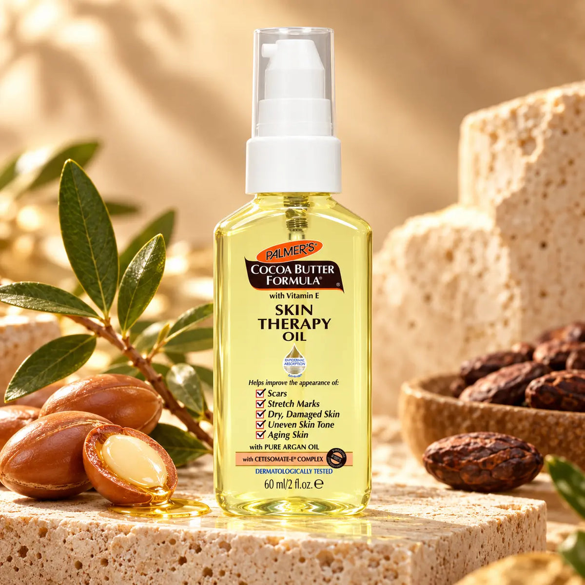 Palmer's Huile de thérapie cutanée au beurre de cacao Palmers 60 ml