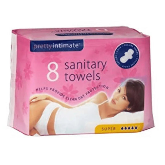Pretty Intimate Super Maxi Serviettes sanitaires 8 pads PRETTY