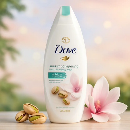 Gel Douche Nourrissant Dove Purely Pampering Pistache & Magnolia — 500 ml