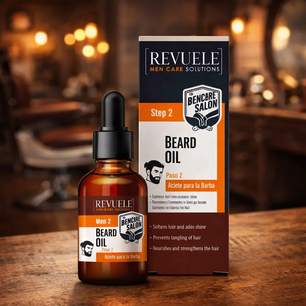 Huile à Barbe Nourrissante Revuele Men Care — 30 ml