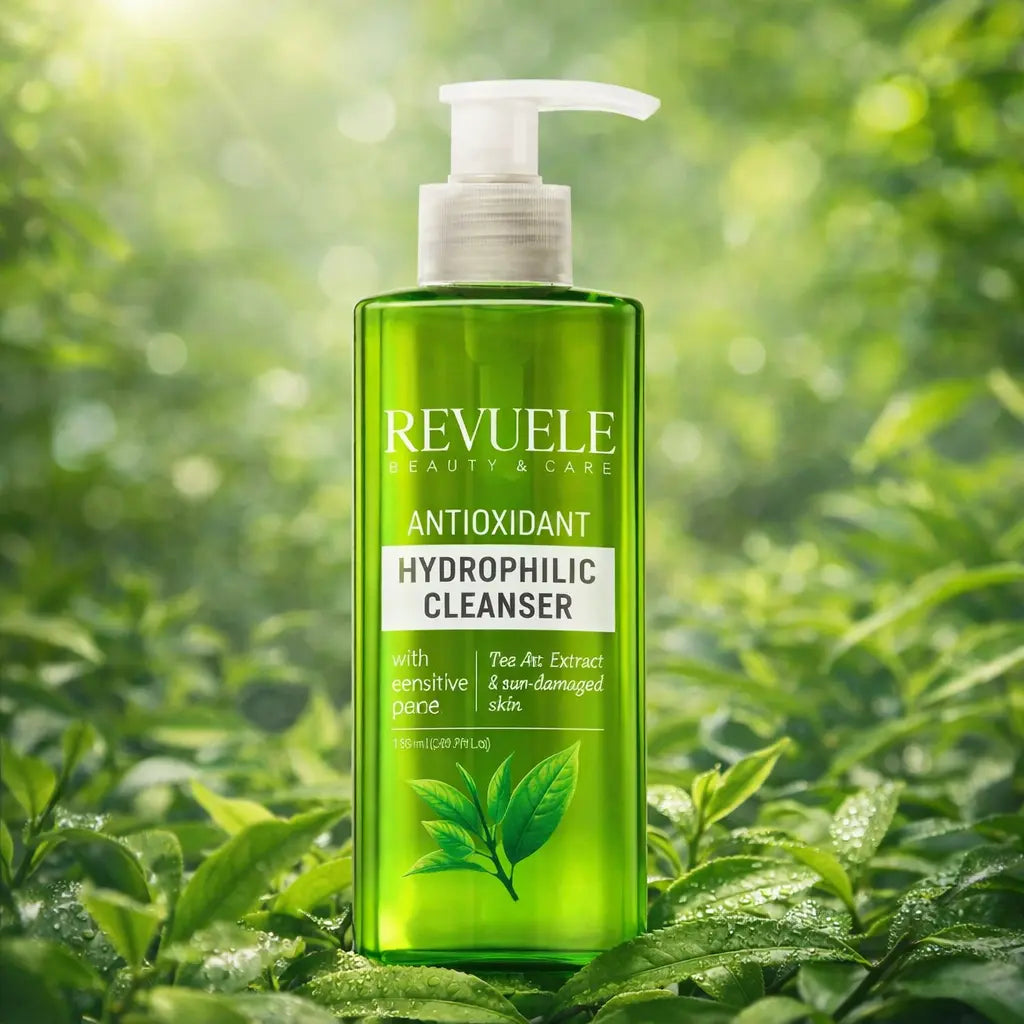 Nettoyant Hydrophile Antioxydant Revuele Thé Vert — 150 ml