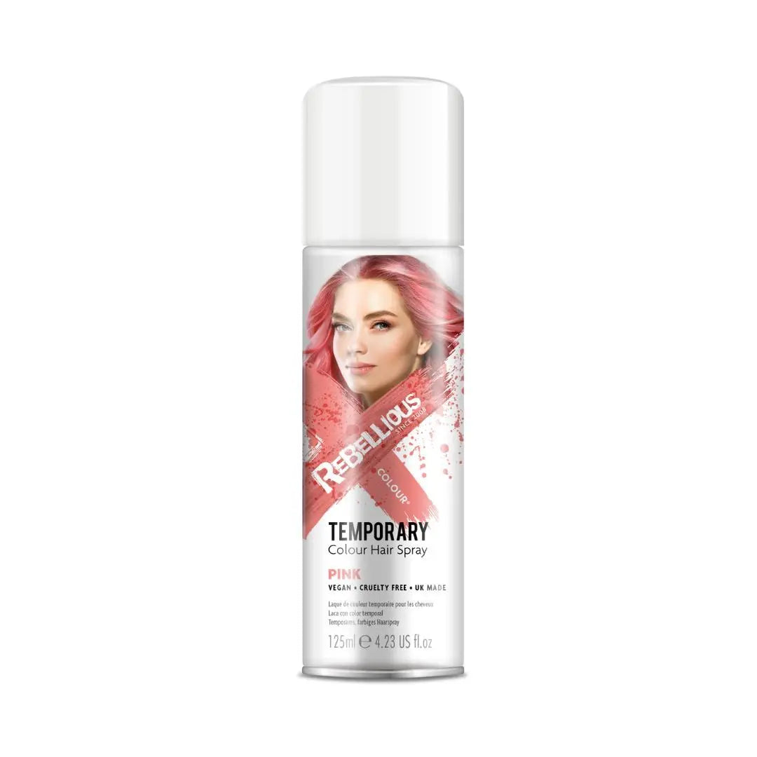 Rebellious Spray Couleur Temporaire Pink 125ml Rebellious