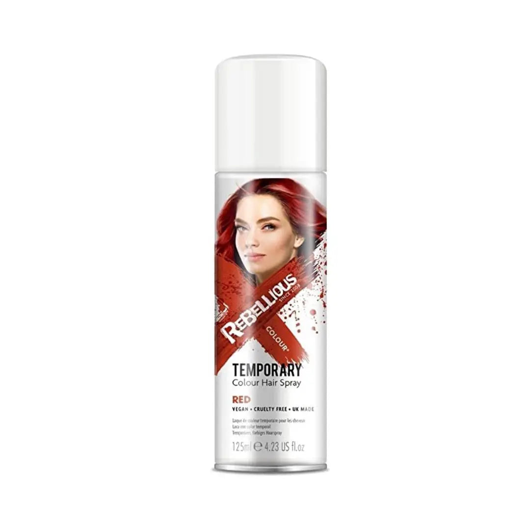 Rebellious Spray Couleur Temporaire Red 125ml Rebellious