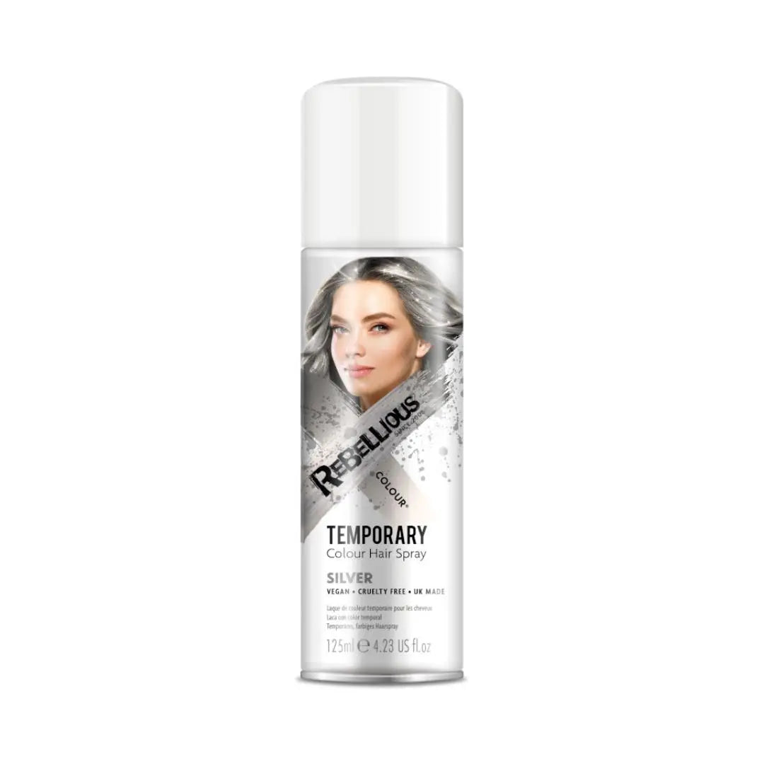 Rebellious Spray Couleur Temporaire Silver 125ml Rebellious