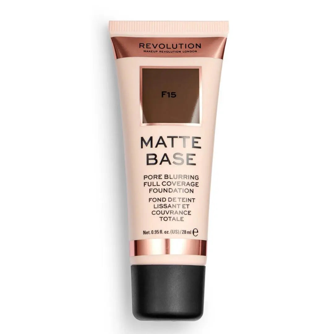 Revolution Matte Base Foundation F15 ( 28ml ) REVOLUTION