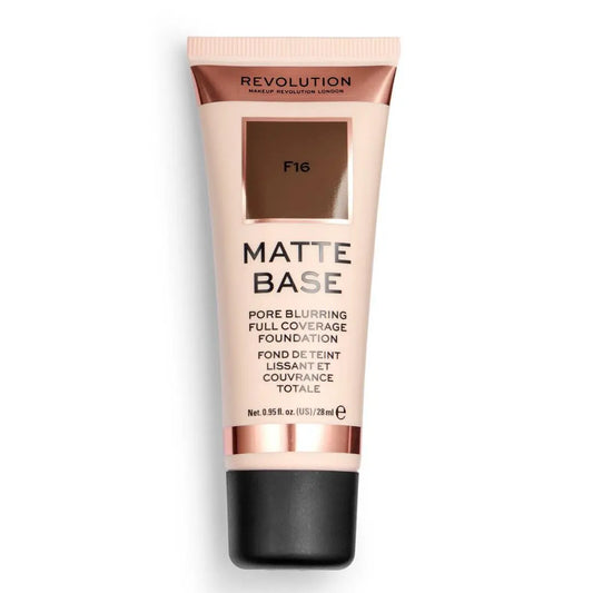 Revolution Matte Base Foundation F16 ( 28ml ) REVOLUTION