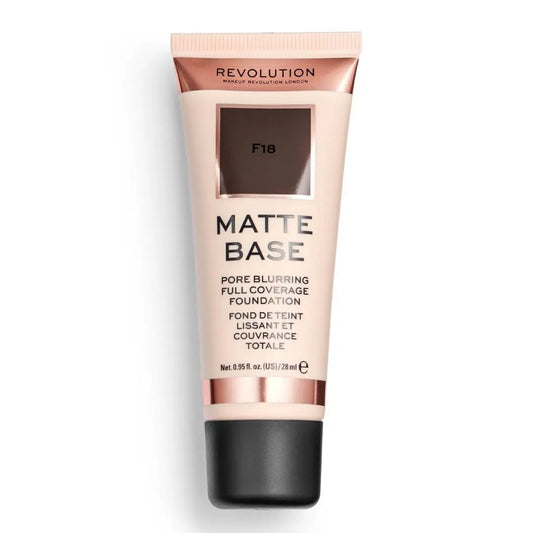 Revolution Matte Base Foundation F18 ( 28ml ) REVOLUTION