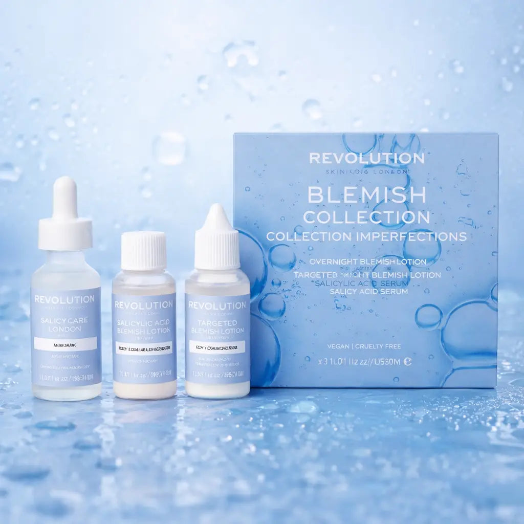 Coffret Anti-Imperfections Revolution Skincare Blemish — 3 × 30 ml