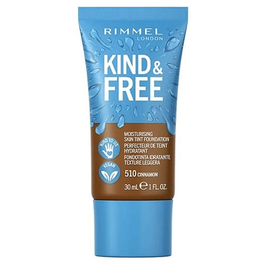 Rimmel Kind + Free Fond de teint hydratant pour la peau, 510 Cinnamon rimmel london