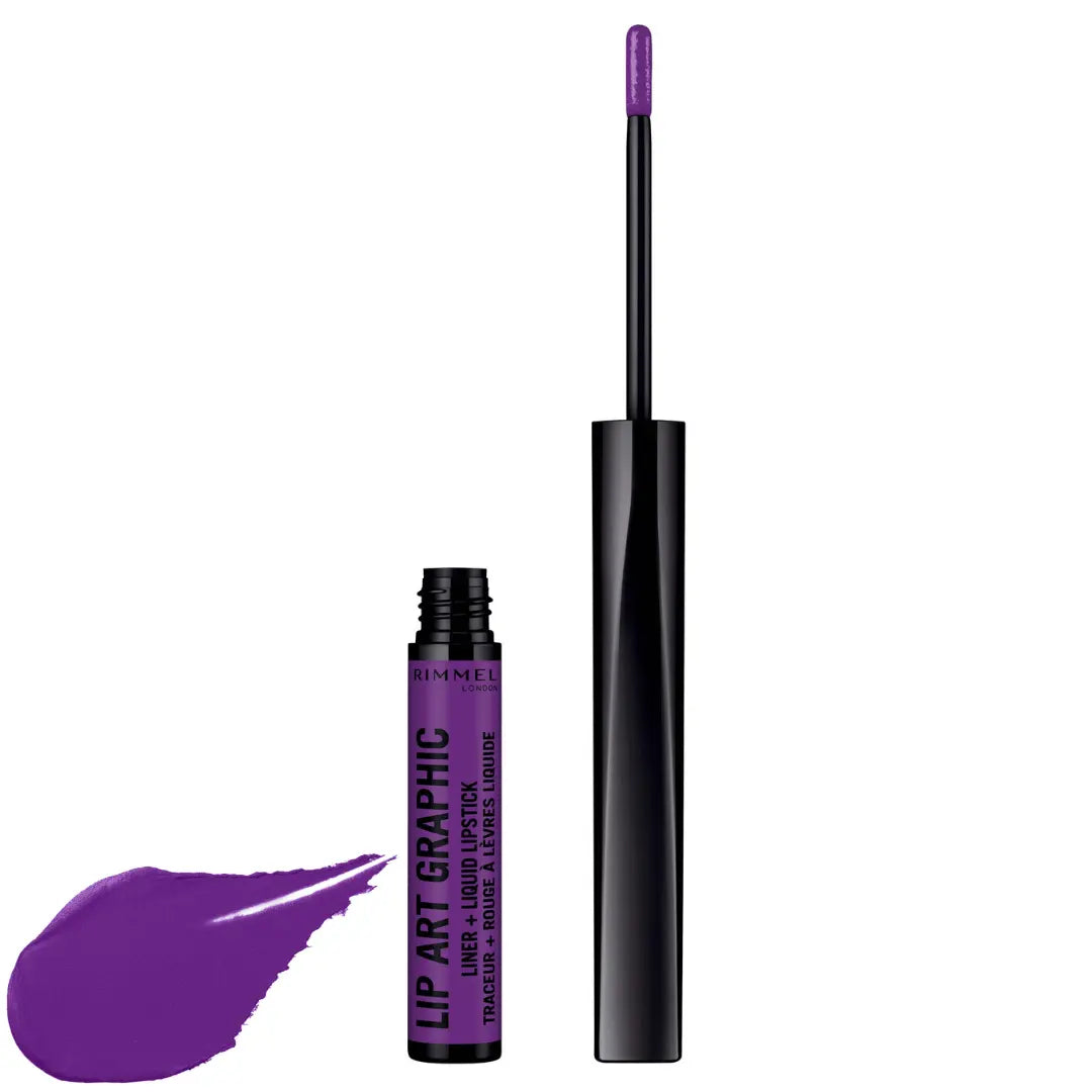 Rimmel London Lip Art Graphic Liner & Rouge à Lèvres Liquide - 875 master piece rimmel london