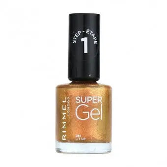 Rimmel  Super Gel Nail Polish 081 LIT UP rimmel london