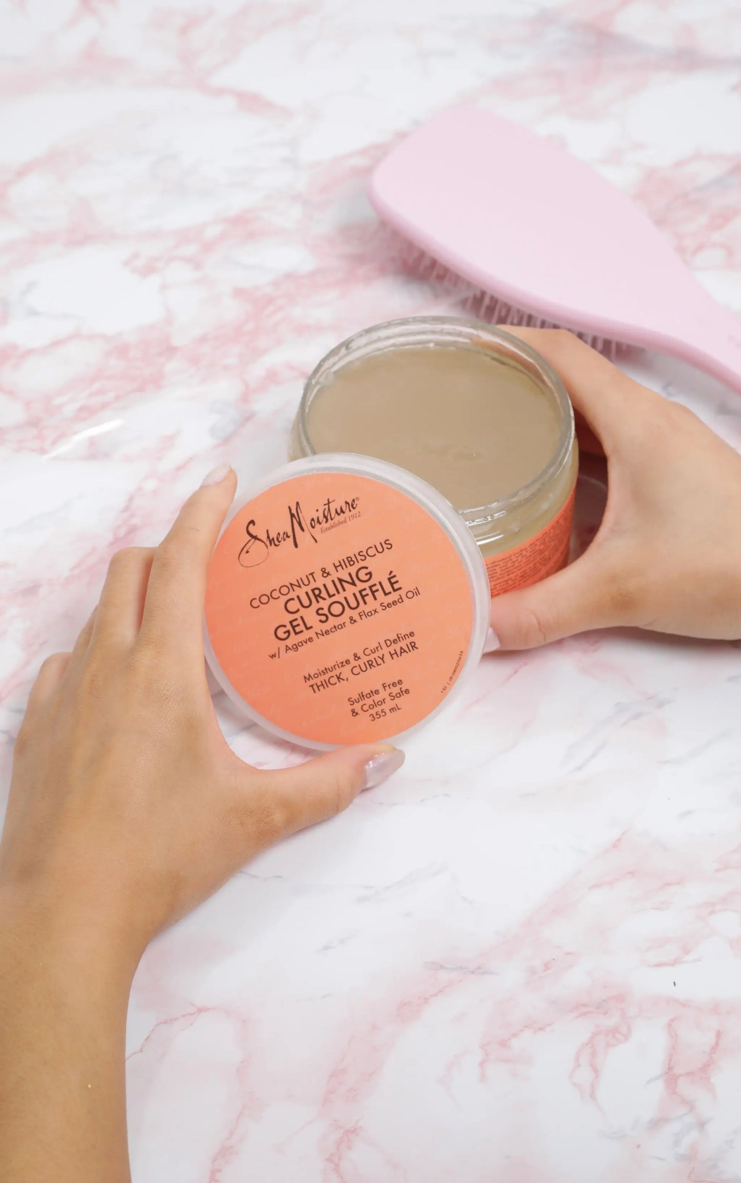 SHEA MOISTURE - COCONUT HIBISCUS - CURLING SOUFFLÉ sheamoisture