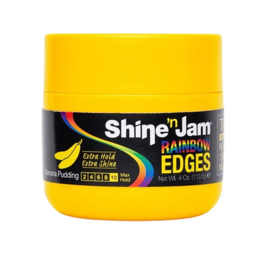 SHINE'N Jam Bords arc-en-ciel  Banana Pudding 113,5 G SHINE'JAM