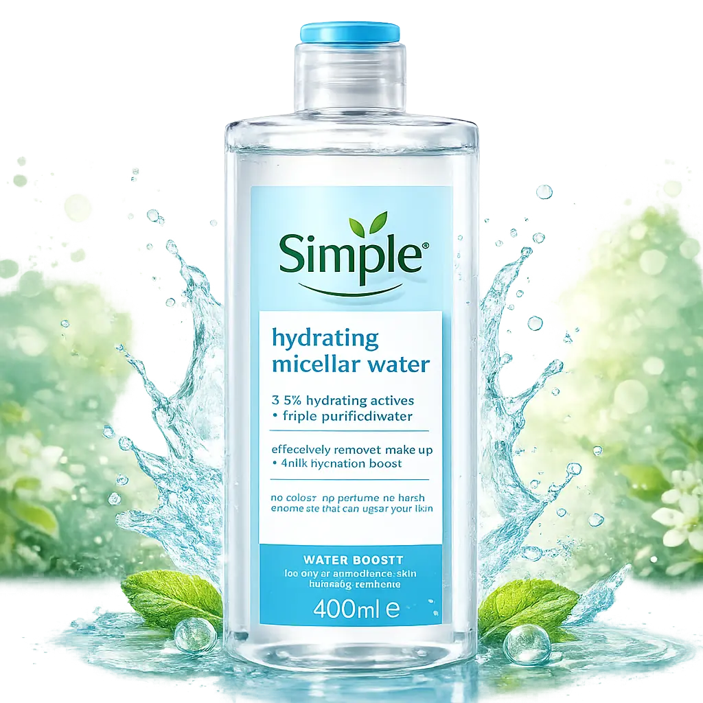 Eau Micellaire Hydratante Simple — 400 ml