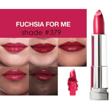 Charger l&#39;image dans la galerie, Maybelline Color Sensational Rouge à lèvres - Fuschia 379