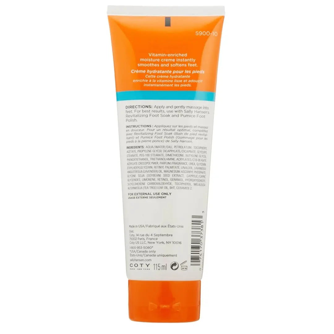 Sally Hansen Pedicure Collection, Crème hydratante pour les pieds 113 G SALLY HANSEN
