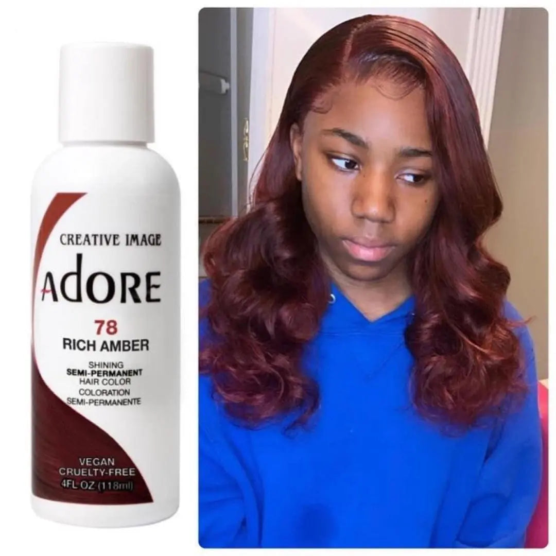 Coloration de cheveux Semi-permanent ADORE 78