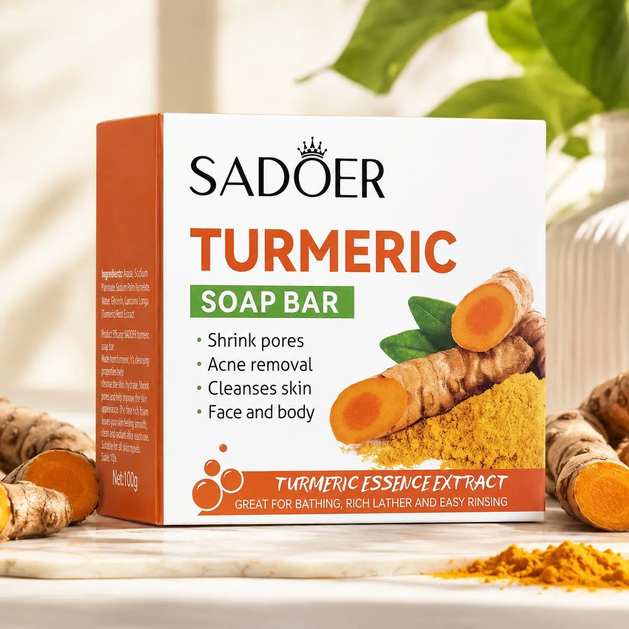 Savon au curcuma Sadoer Turmeric — 100 g