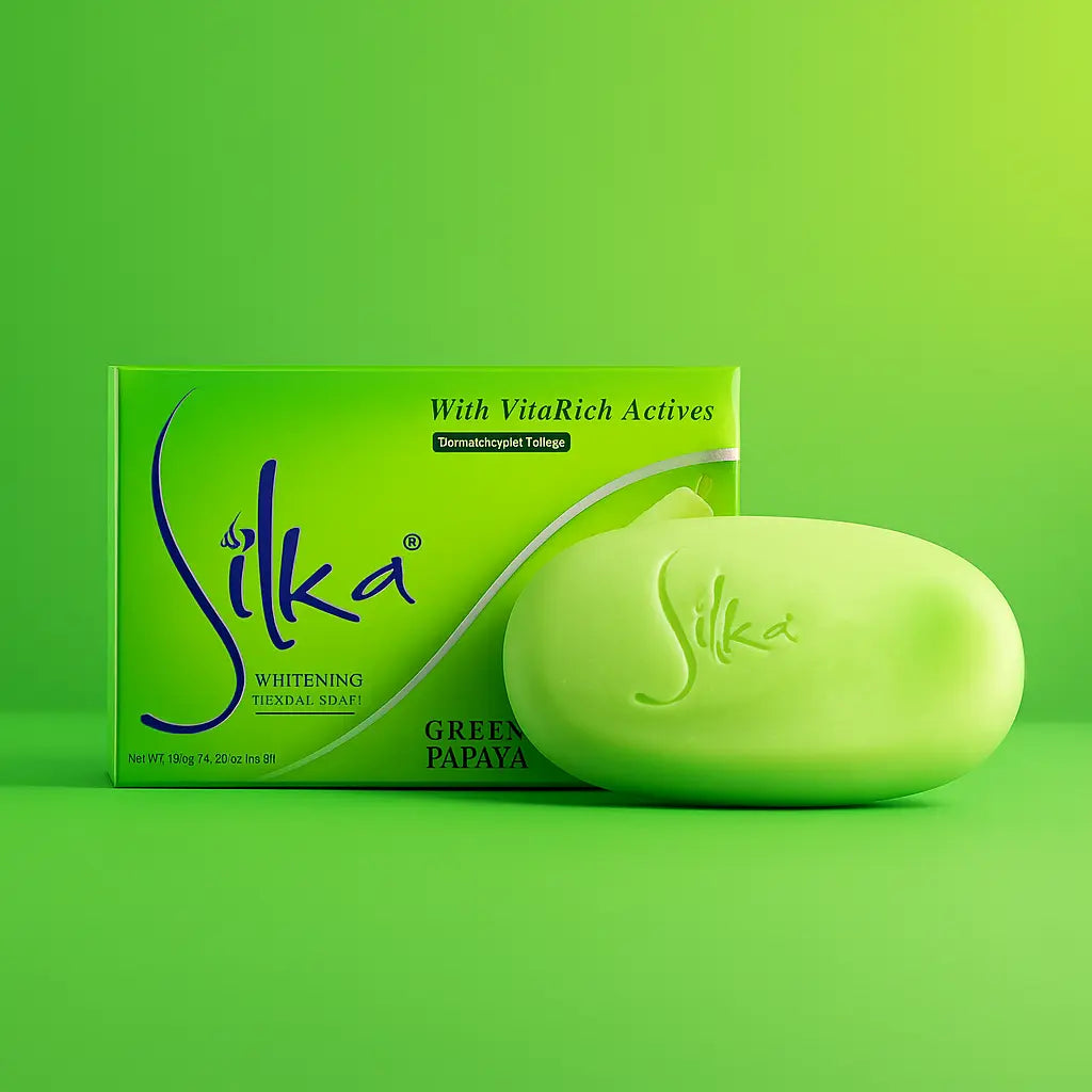 Savon blanchissant aux herbes Silka – Papaye verte 135 SILKA