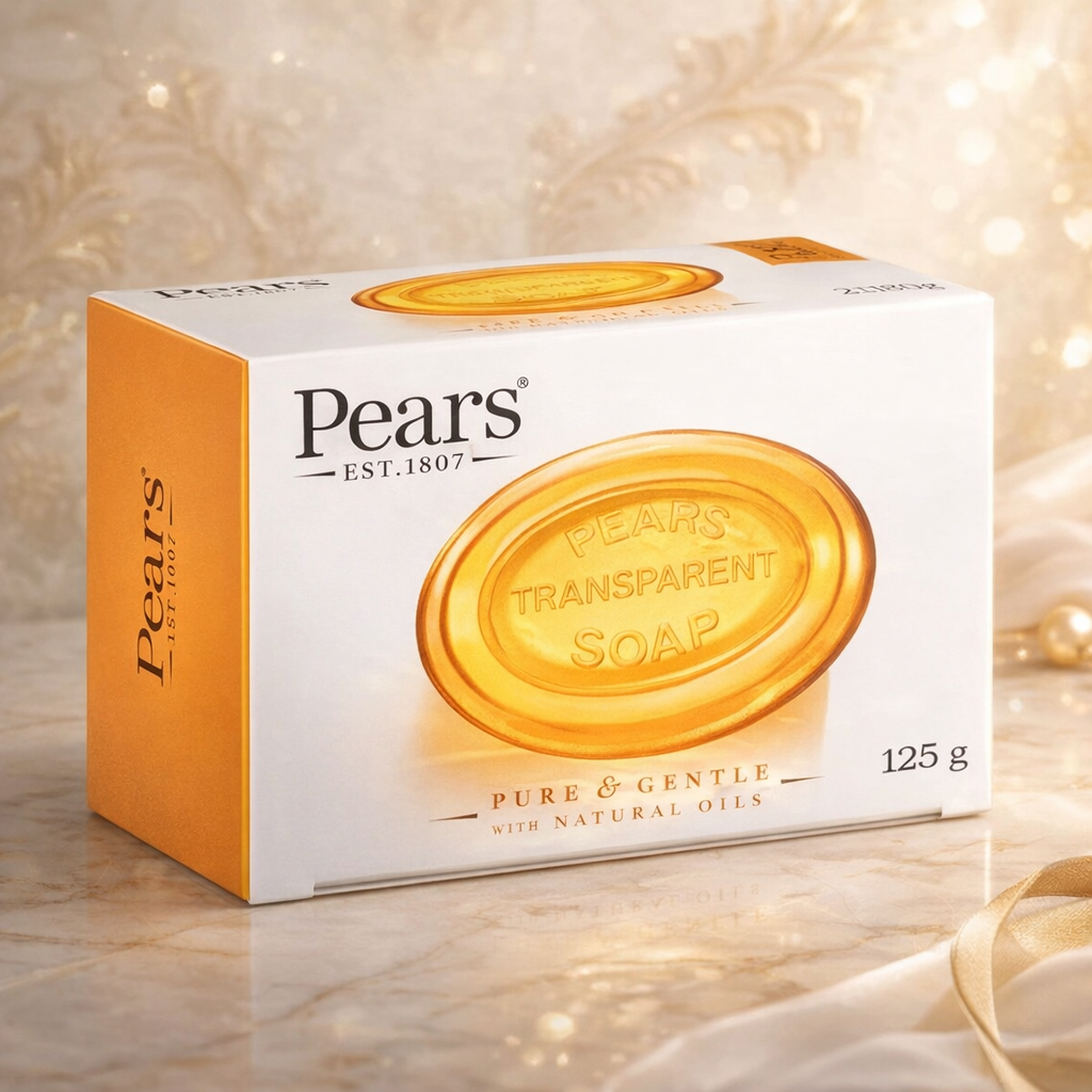 Savon Pears Pure & Doux Huiles Naturelles — 125 g