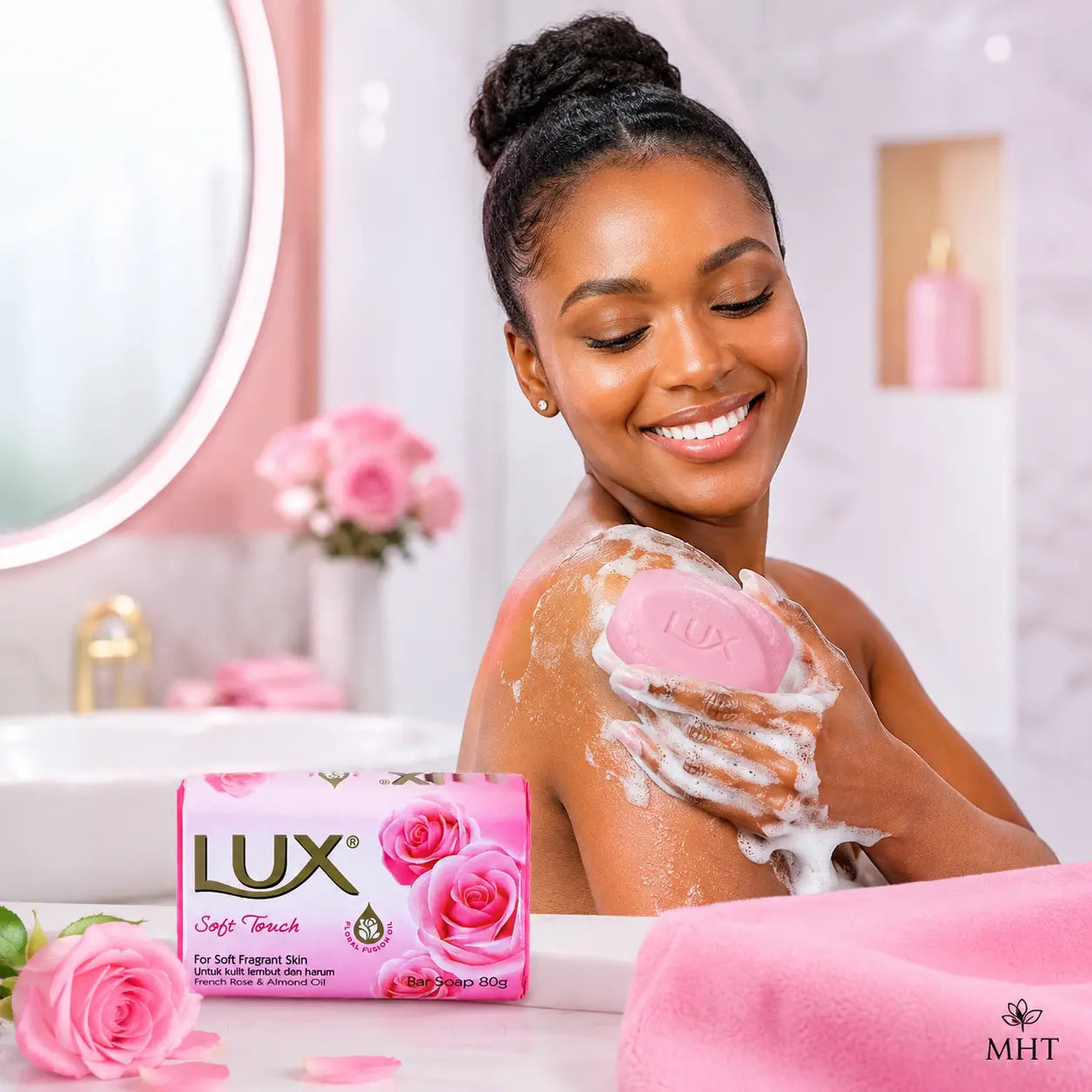 Savons de Beauté Lux Soft Touch — 3 x 80 g