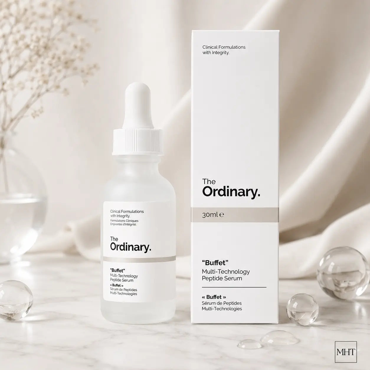 Sérum Visage The Ordinary Buffet Peptides & Acide Hyaluronique — 30 ml