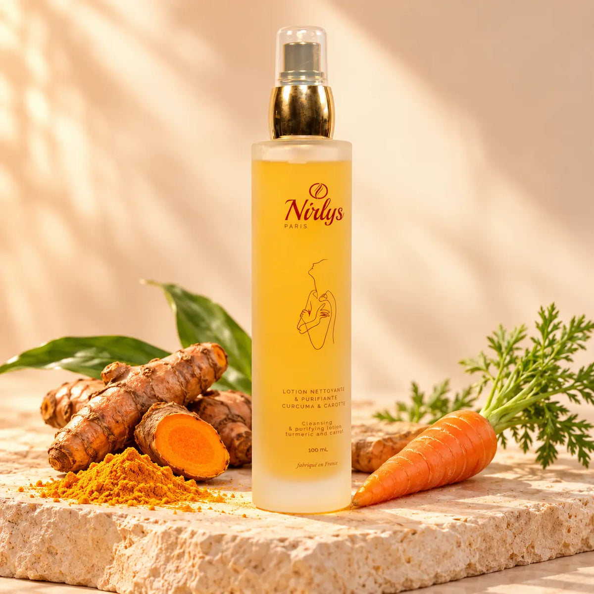 Sérum anti-taches Nirlys curcuma & carotte — 50 ml