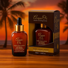 Charger l&#39;image dans la galerie, Sérum réparateur nuit à l&#39;huile d&#39;argan 50 ml ARGAN OIL
