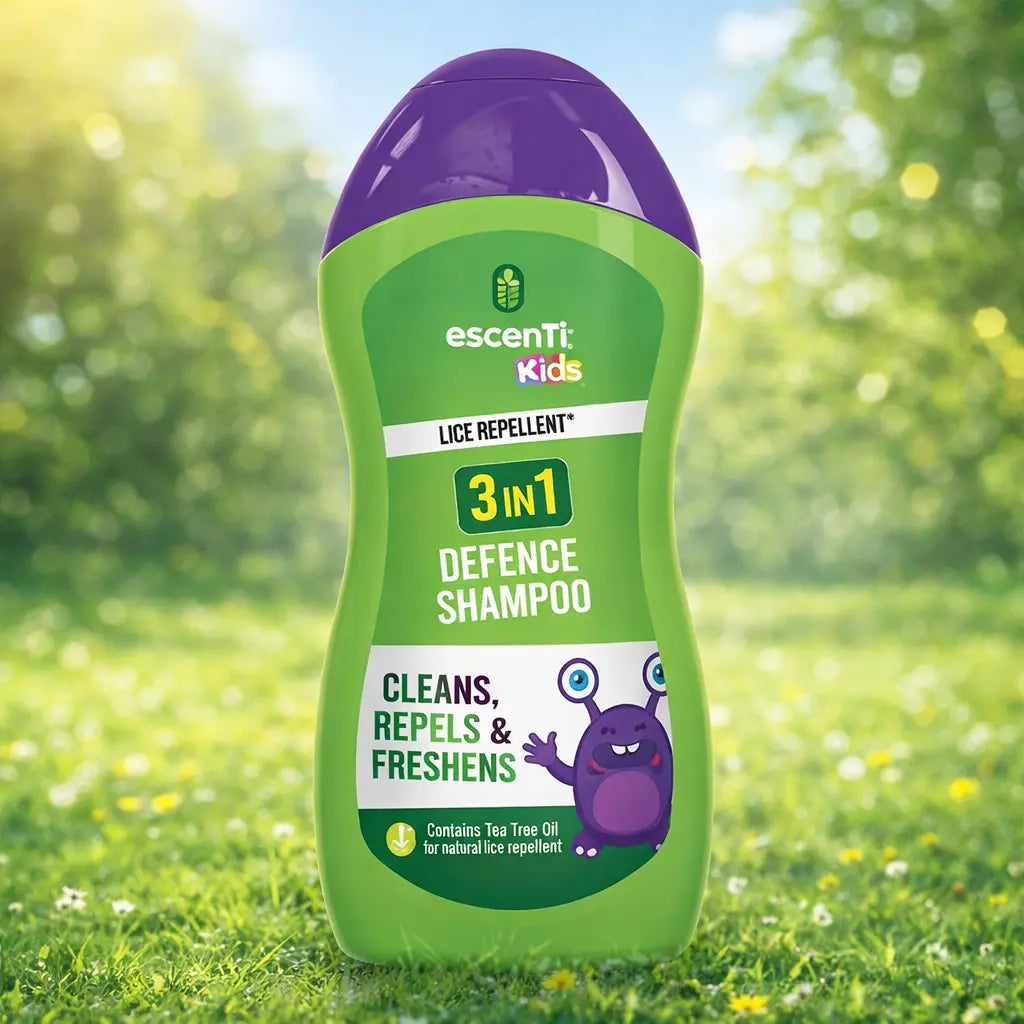 Shampooing Anti-Poux 3-en-1 Escenti Kids — 300 ml