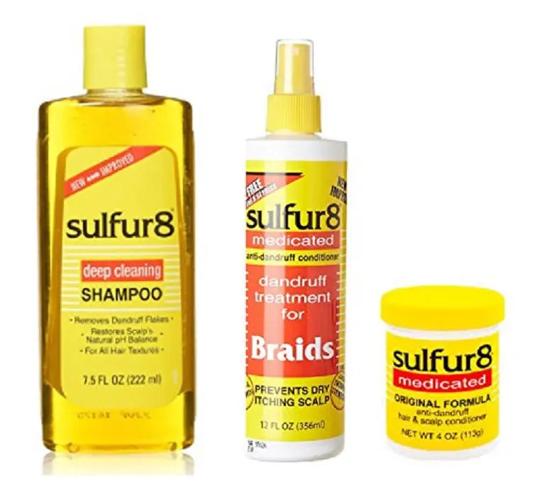 Shampooing De Nettoyage En Profondeur Pour Les Pellicules SULFUR8