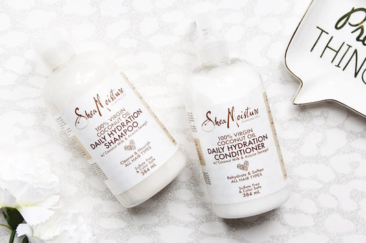 Shampooing  et demelant sheamoisture Daily SHEA MOISTURE