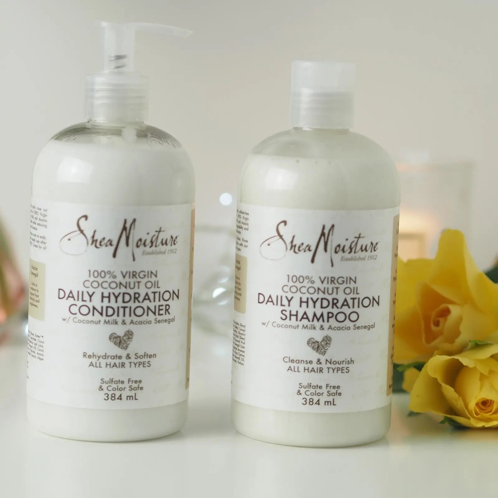 Shampooing  et demelant sheamoisture Daily SHEA MOISTURE