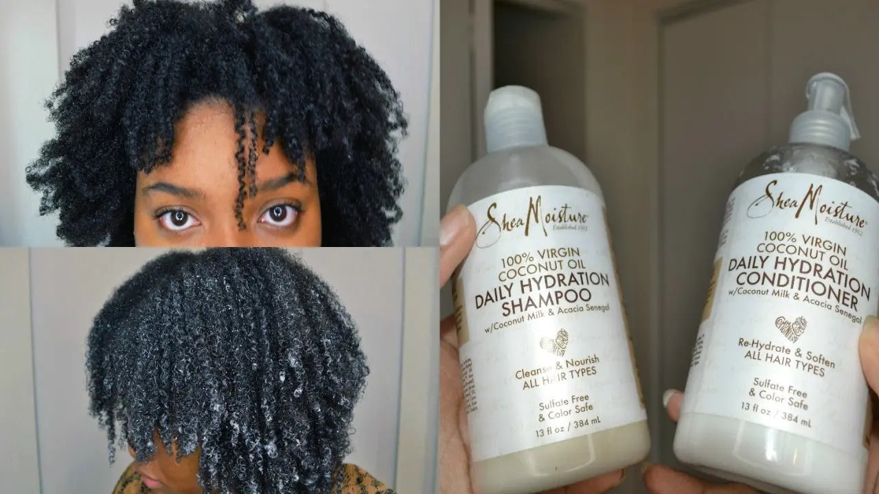 Shampooing  et demelant sheamoisture Daily SHEA MOISTURE