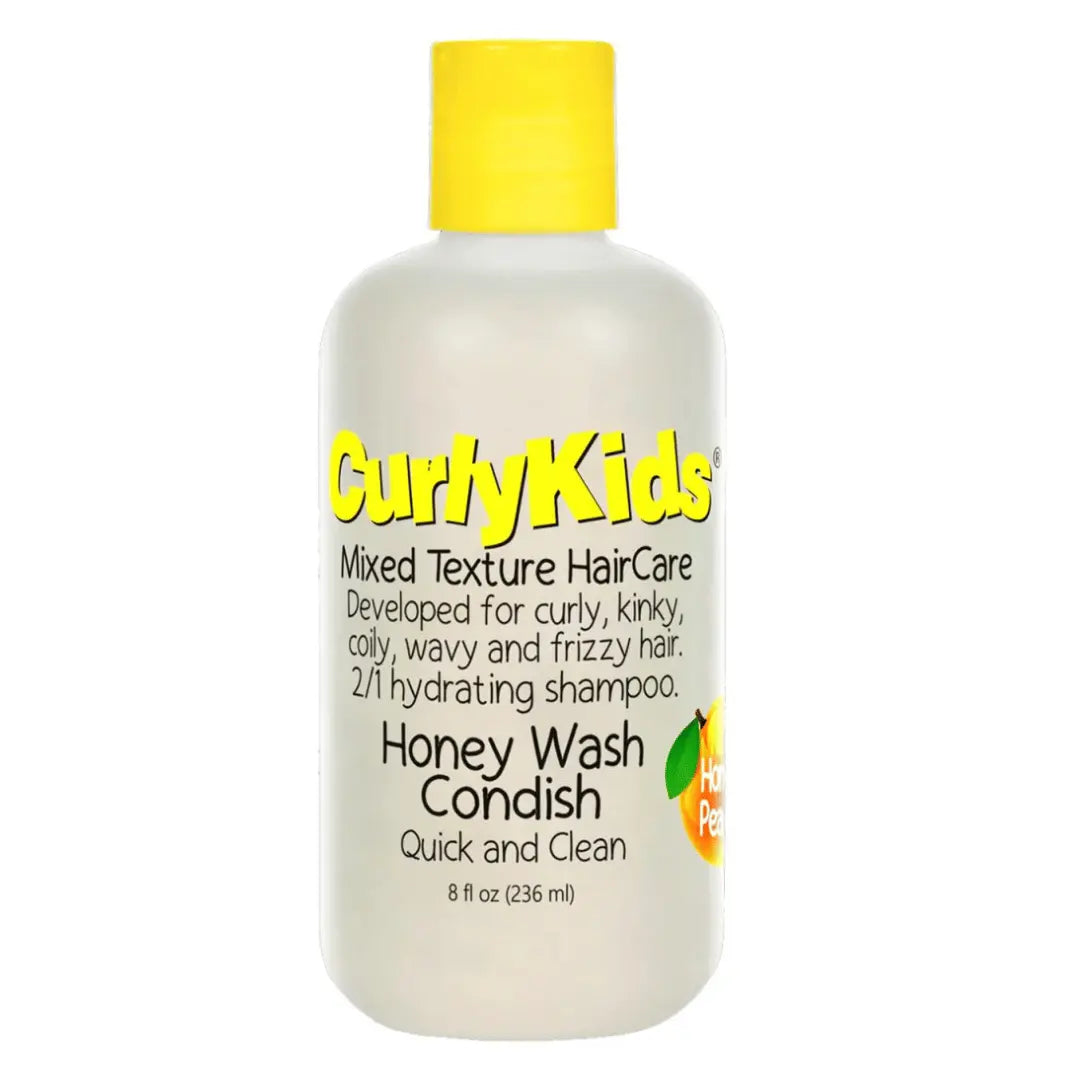 Shampooing hydratant 2/1 Condish de lavage au miel 236 ML CURLYKIDS