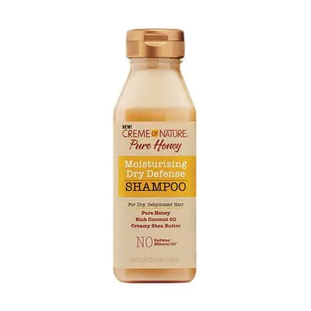 Shampooing pour cheveux secs PURE HONEY 355ml CREME OF NATURE