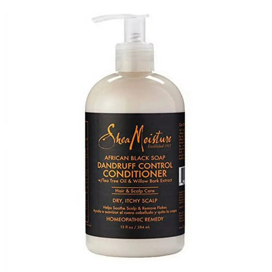 Shea Moisture Après-shampoing antipelliculaire au savon noir africain 375 mL SHEA MOISTURE